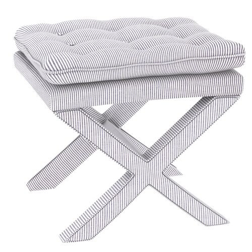 Floral Pheasant 20x20 Pillow, Blue | One Kings Lane