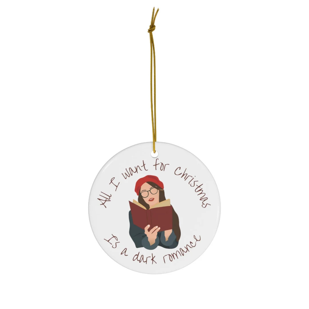 All I want for Christmas is a Dark Romance Ornament | Etsy (US)