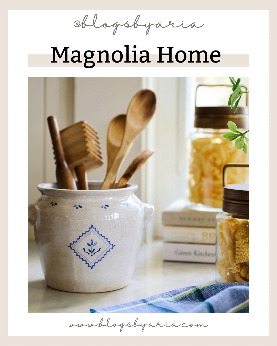 New decor finds from magnolia home!! I’m loving all of the new kitchen essentials like this pretty utensil crock!! Perfect for a summer refresh 🌿

#LTKSeasonal #LTKHome #LTKMothersDay