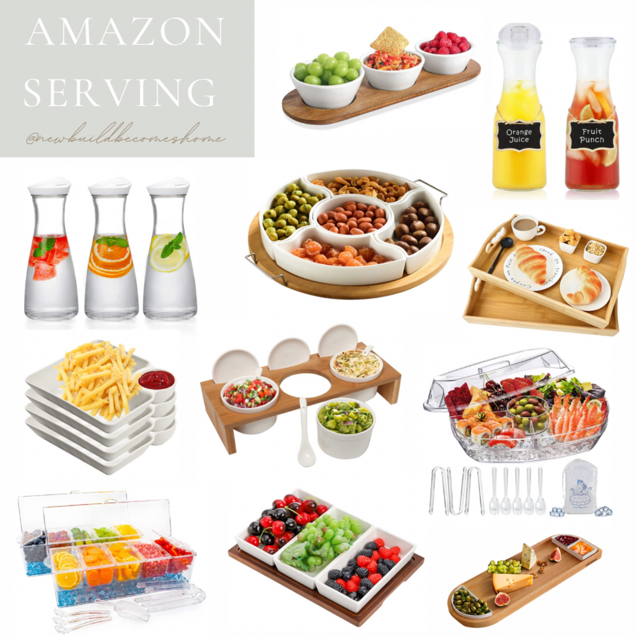 Some more serving pieces from Amazon! I have a few of these and they are perfect for hosting. They also make great wedding registry gifts!

#LTKFind #LTKhome #LTKfamily