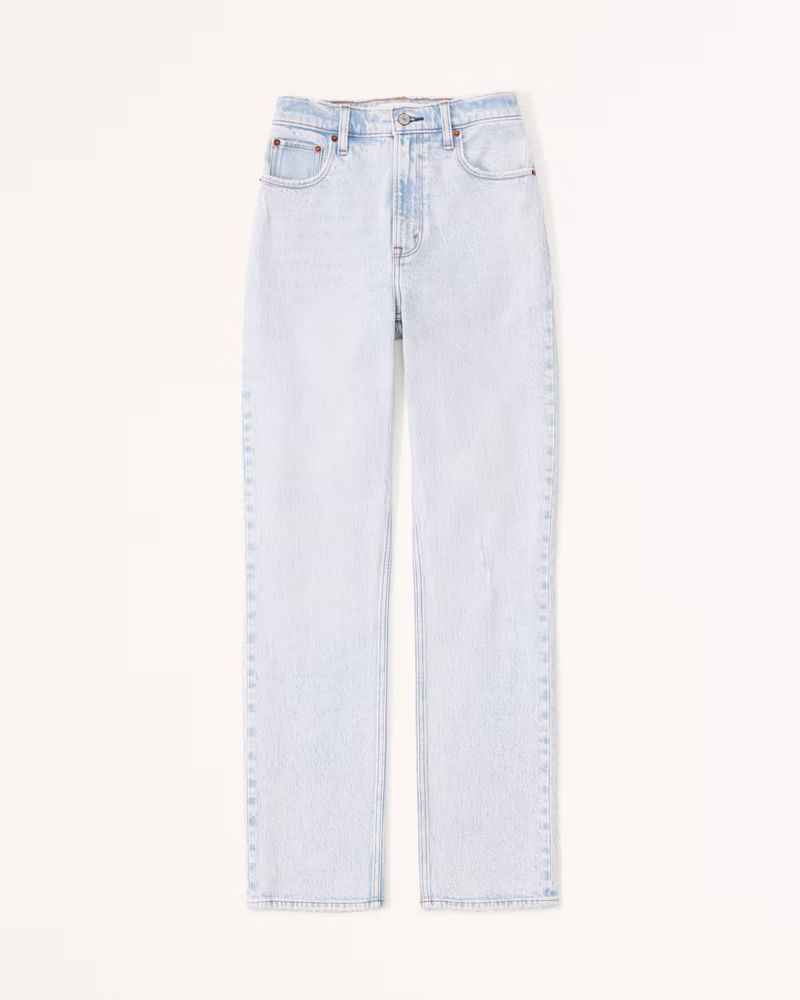 Ultra High Rise 90s Straight Jean | Abercrombie & Fitch (US)