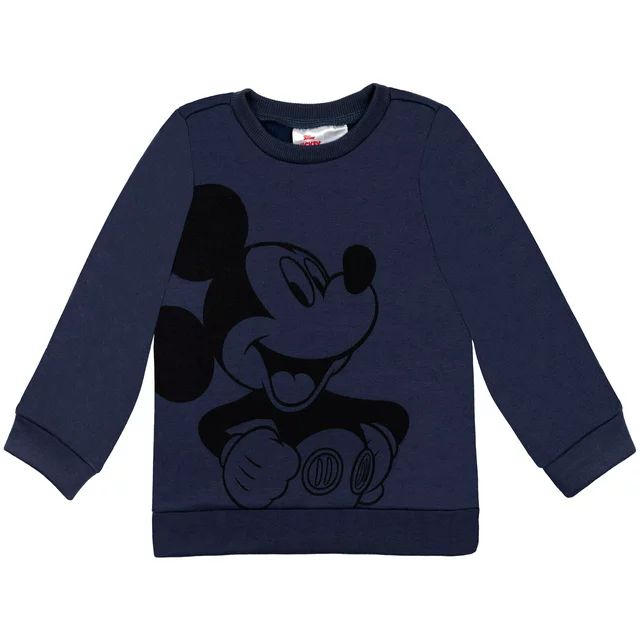 Disney Mickey Mouse Fleece Pullover Sweatshirt Infant to Big Kid | Walmart (US)