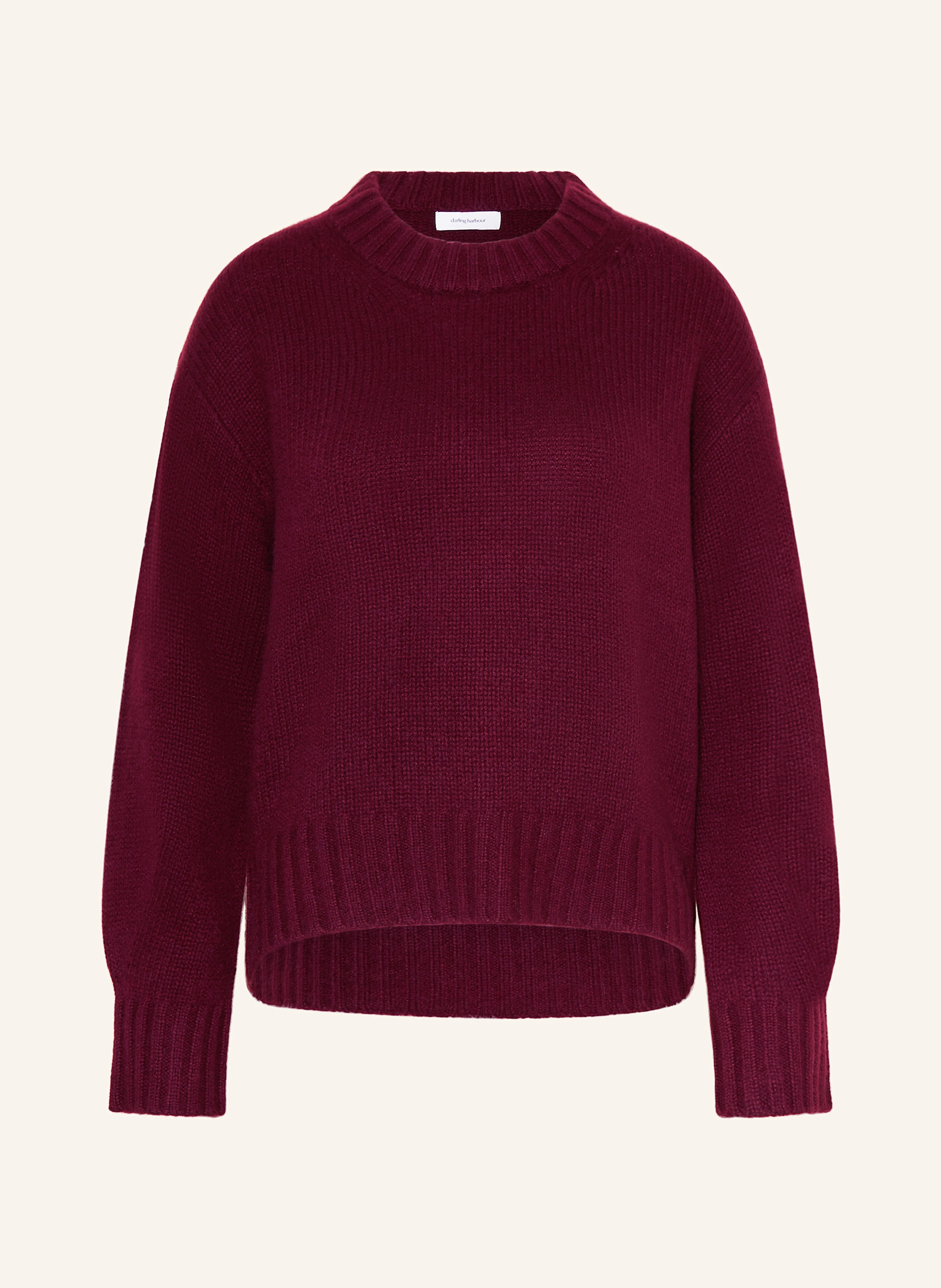 darling harbour Cashmere-Pullover in bordeaux | Breuninger (DACH)