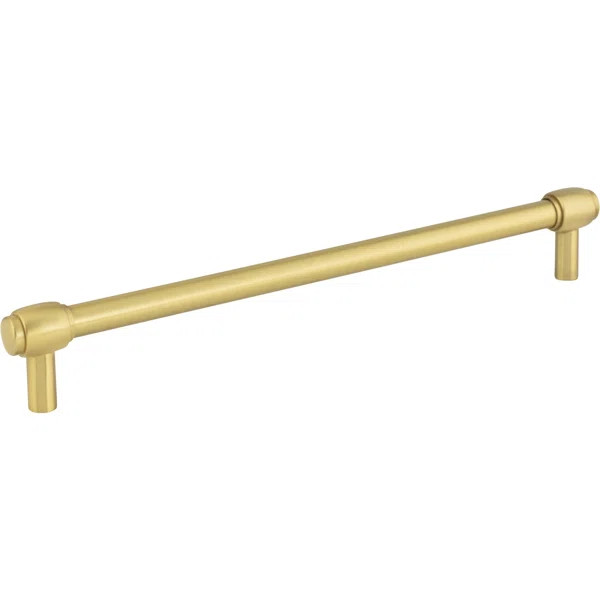 224 Mm Center-To-Center Brushed Gold Hayworth Cabinet Bar Pull | Wayfair North America