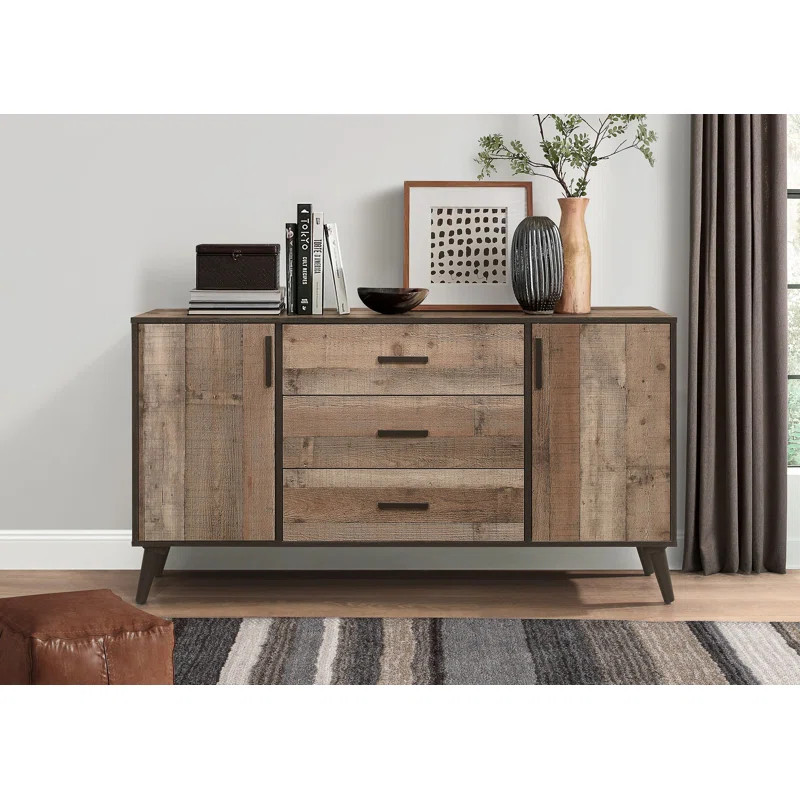 Chailyn 59.1'' Wide 3 Drawer Sideboard | Wayfair North America