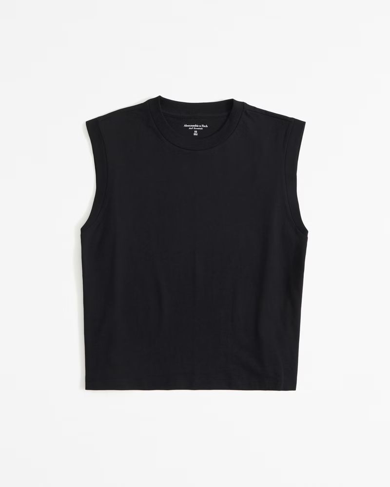 Premium Polished Easy Tank | Abercrombie & Fitch (US)