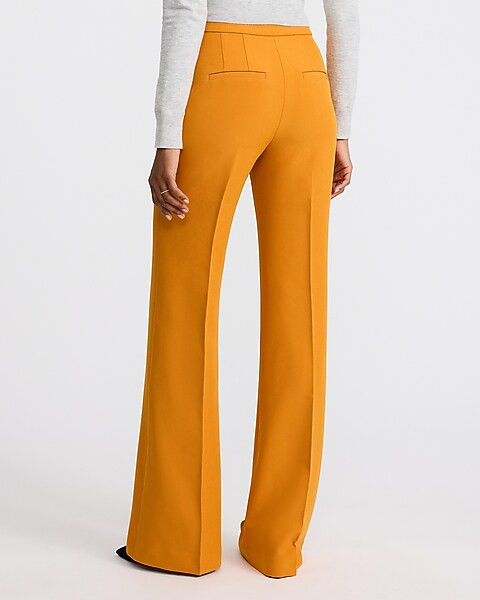 Editor Signature Stretch High Waisted Flare Trouser | Express