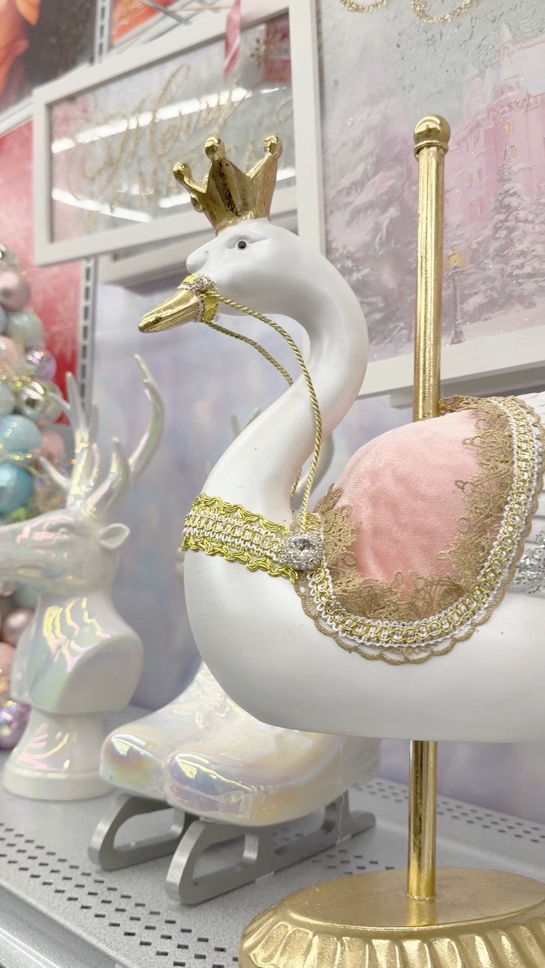Consider this your sign to run to Michael’s for all the whimsical and girly Christmas decor! Nutcrackers, swans, reindeer, and lots of pink fill the store in this gorgeous collection! Deck the halls before Thanksgiving and shop 50% off!

#LTKHoliday #LTKHome #LTKFamily