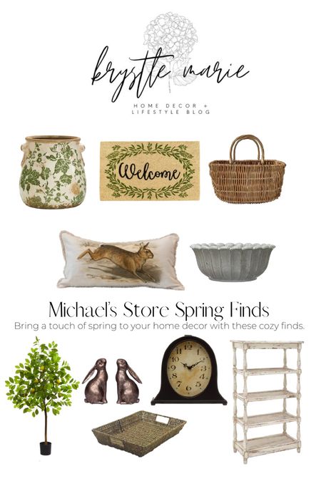 Cozy spring home decor finds from Michael Stores! 

#LTKhome #LTKSeasonal #LTKGiftGuide