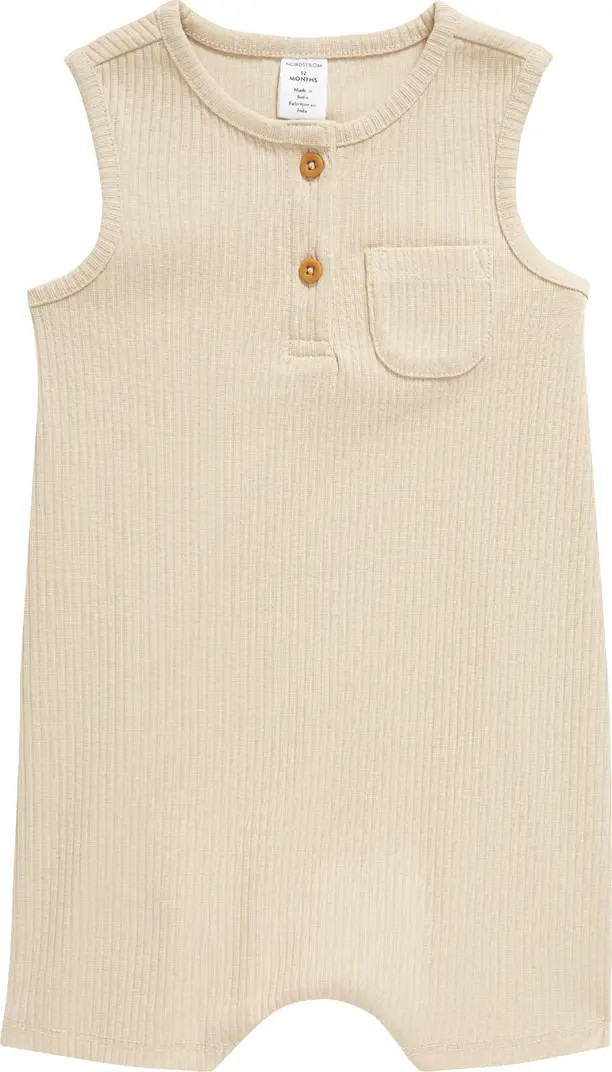 Nordstrom Rib Romper | Nordstrom | Nordstrom