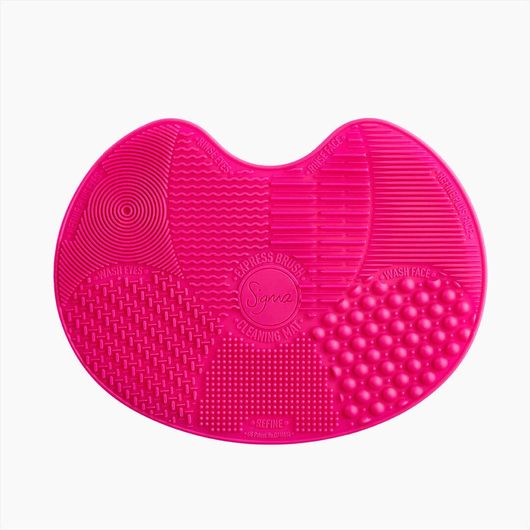 Sigma Spa® Express Brush Cleaning Mat - Pink | Sigma Beauty