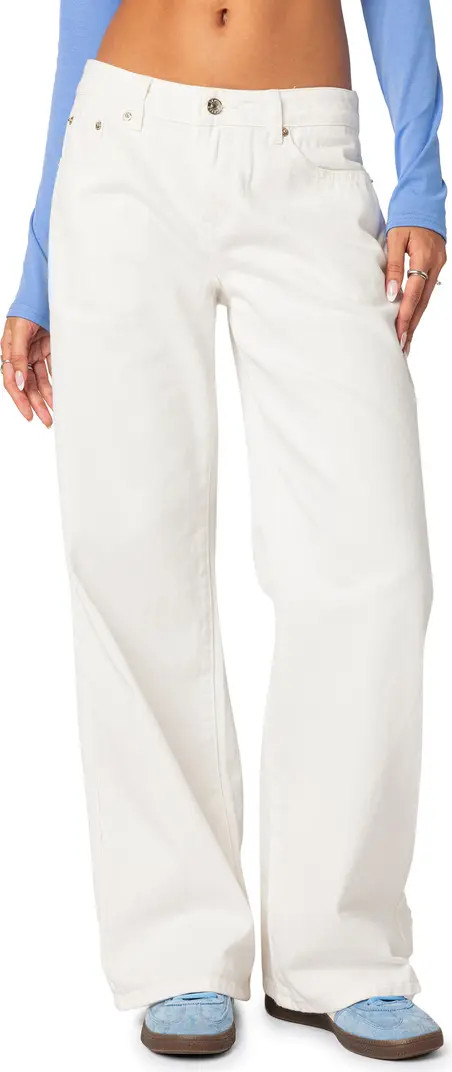 Roman Slouchy Low Rise Wide Leg Jeans | Nordstrom