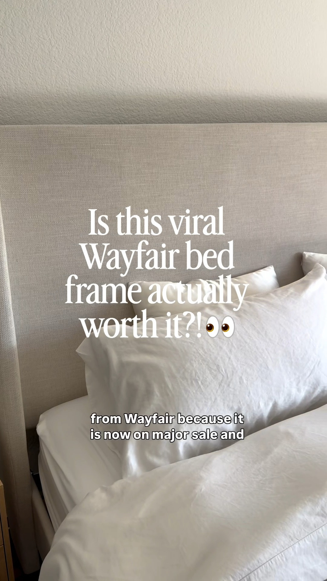 Wayfair bed frame, wayfair sale, king sized bed frame, neutral bedframe, king bed frame

#LTKHome #LTKSaleAlert #LTKSeasonal