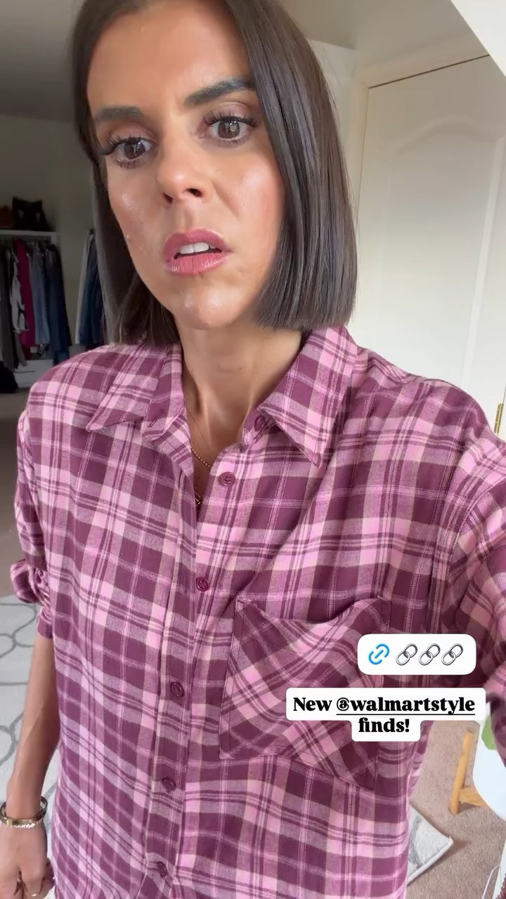 New Walmart flannel! Size small Size 0 in jeans

#LTKdayinmylife #LTKgrwm #LTKmomlife