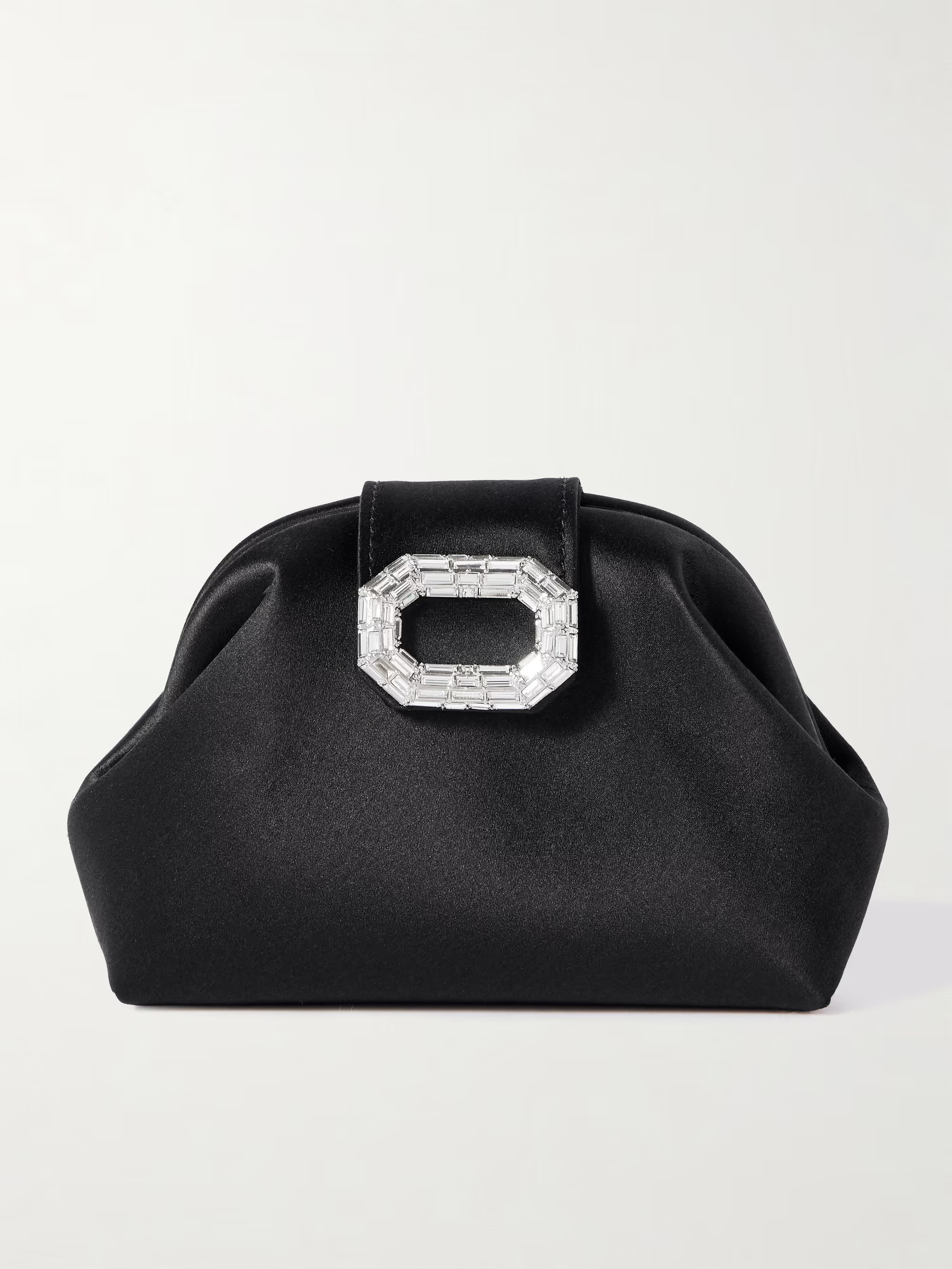 Camelia micro crystal-embellished satin clutch | NET-A-PORTER (US)