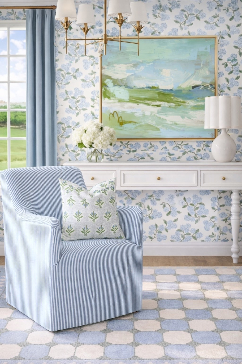 A spring dream filled with blue and white 

#bedroom #desk #chair #wallpaper 


#LTKHome #LTKSaleAlert #LTKmomlife