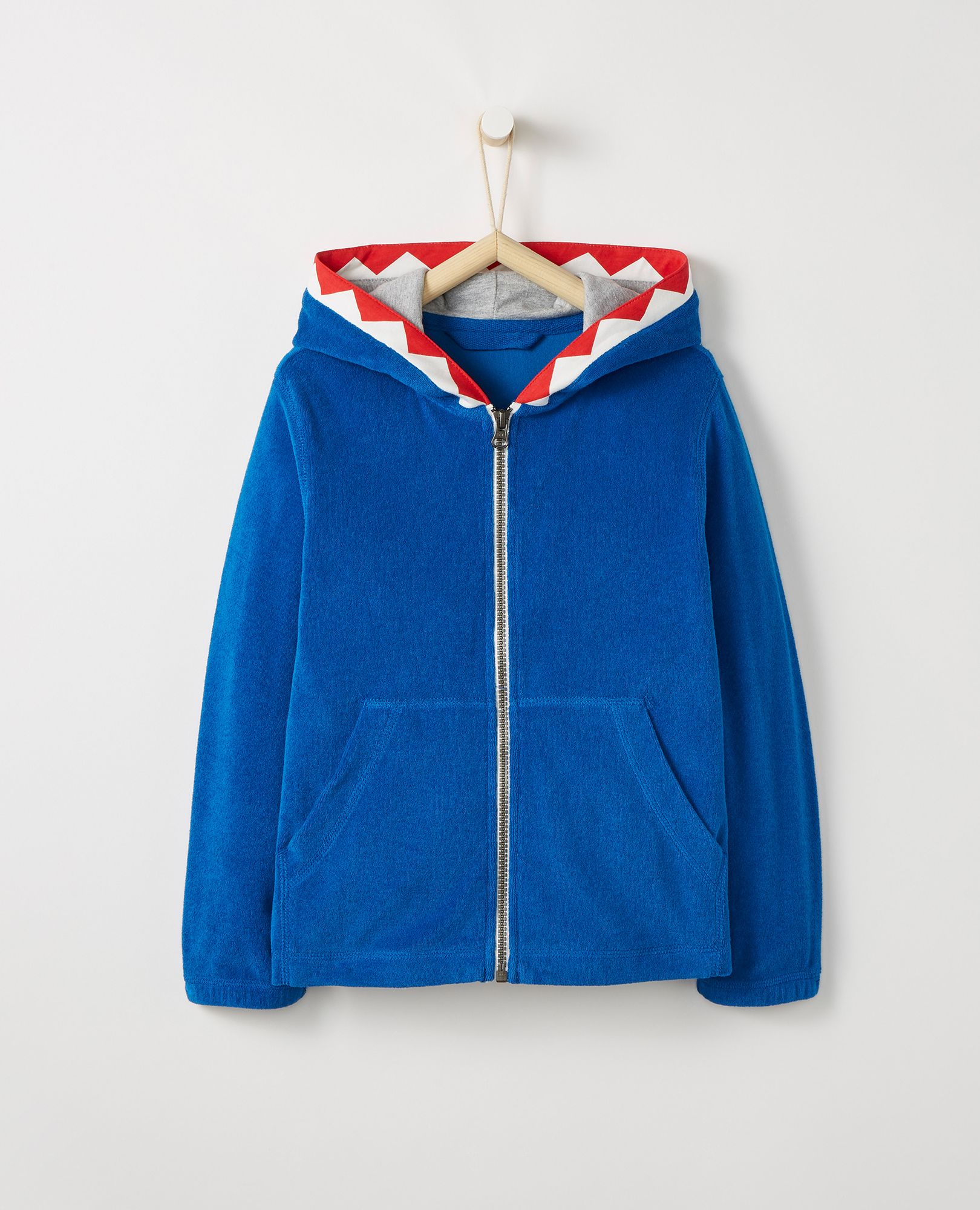 Shark Hoodie In Sunsoft Terry | Hanna Andersson