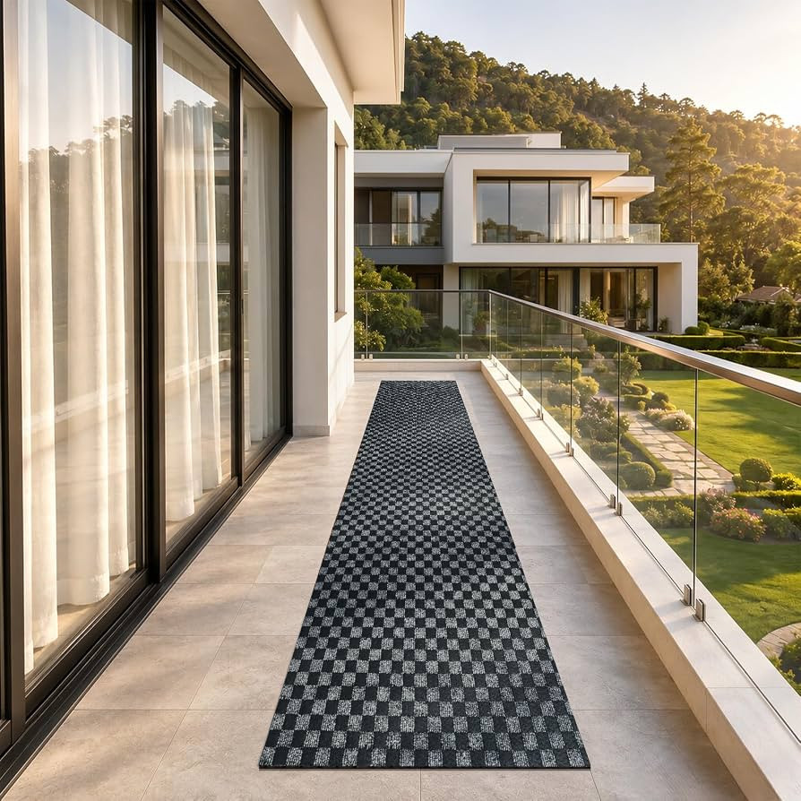 2 x 8 Ft Non Slip Entryway Runner Rug | Amazon (US)