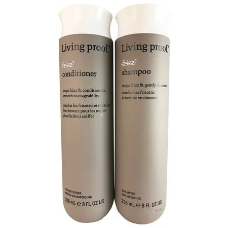 Living Proof No Frizz Daily Conditioner & Shampoo with Full Size Set 2 Piece | Walmart (US)