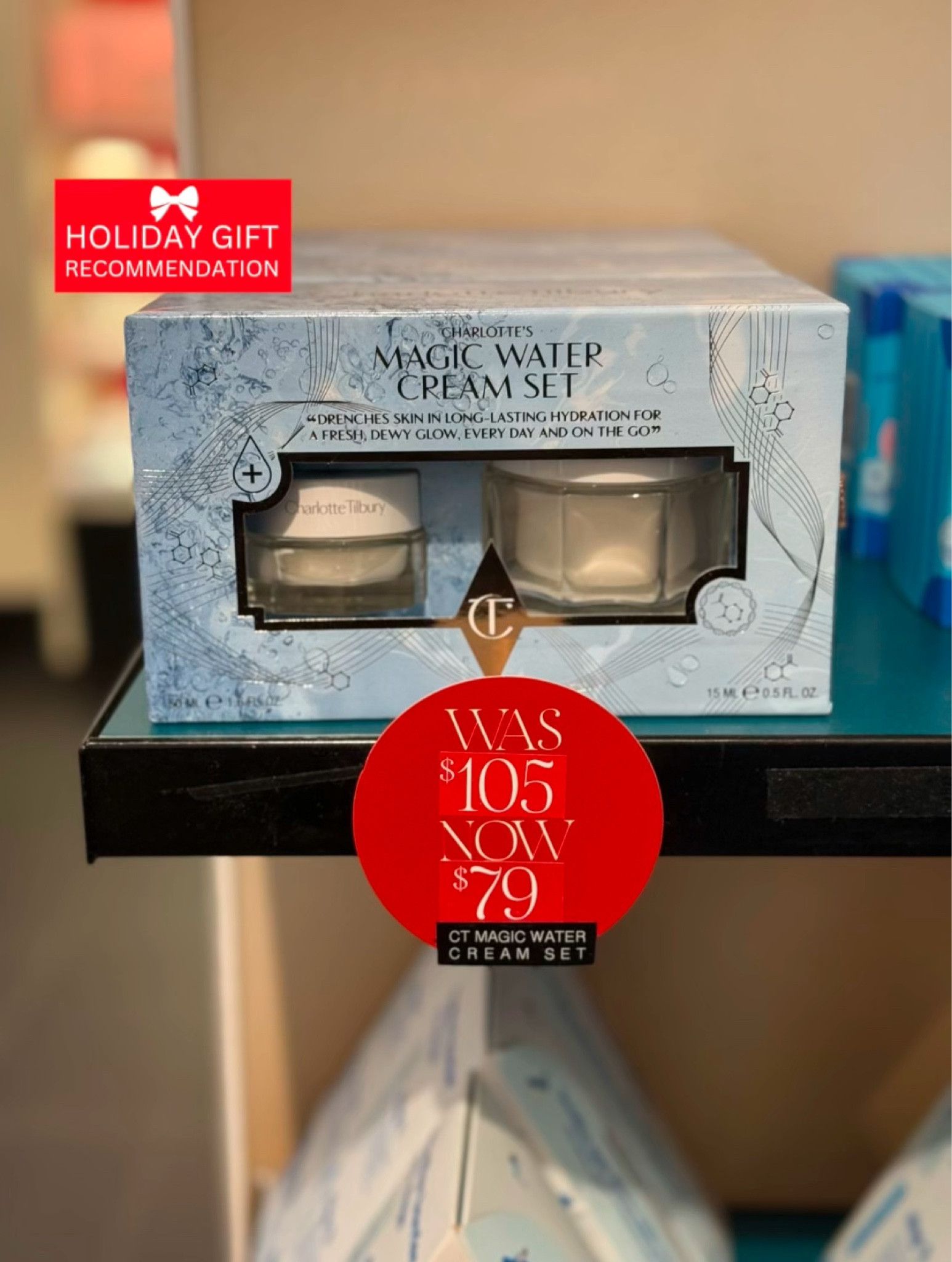 Planning to hit Sephora for some last minute gifts? This limited-Edition Charlotte Tilbury favorite Magic Water Set is on sale from $105 to $78.75! 

It hydrates like nobody’s business. 

#LTKGiftGuide #LTKFindsUnder100 #LTKBeauty