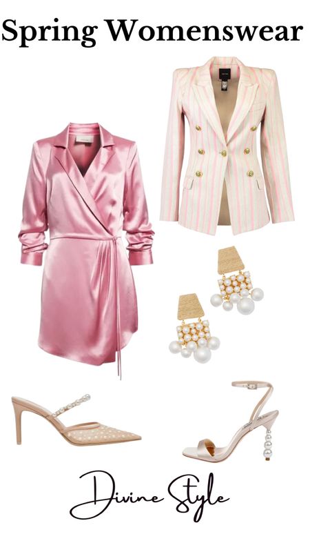 Love silk and satin dresses, perfect to transition to spring. These are definite spring wardrobe essentials you can wear to the office, for daytime events or Easter. Pair with a spring blazer and high heel sandals.

#LTKfindsunder100 #LTKSeasonal #LTKshoecrush