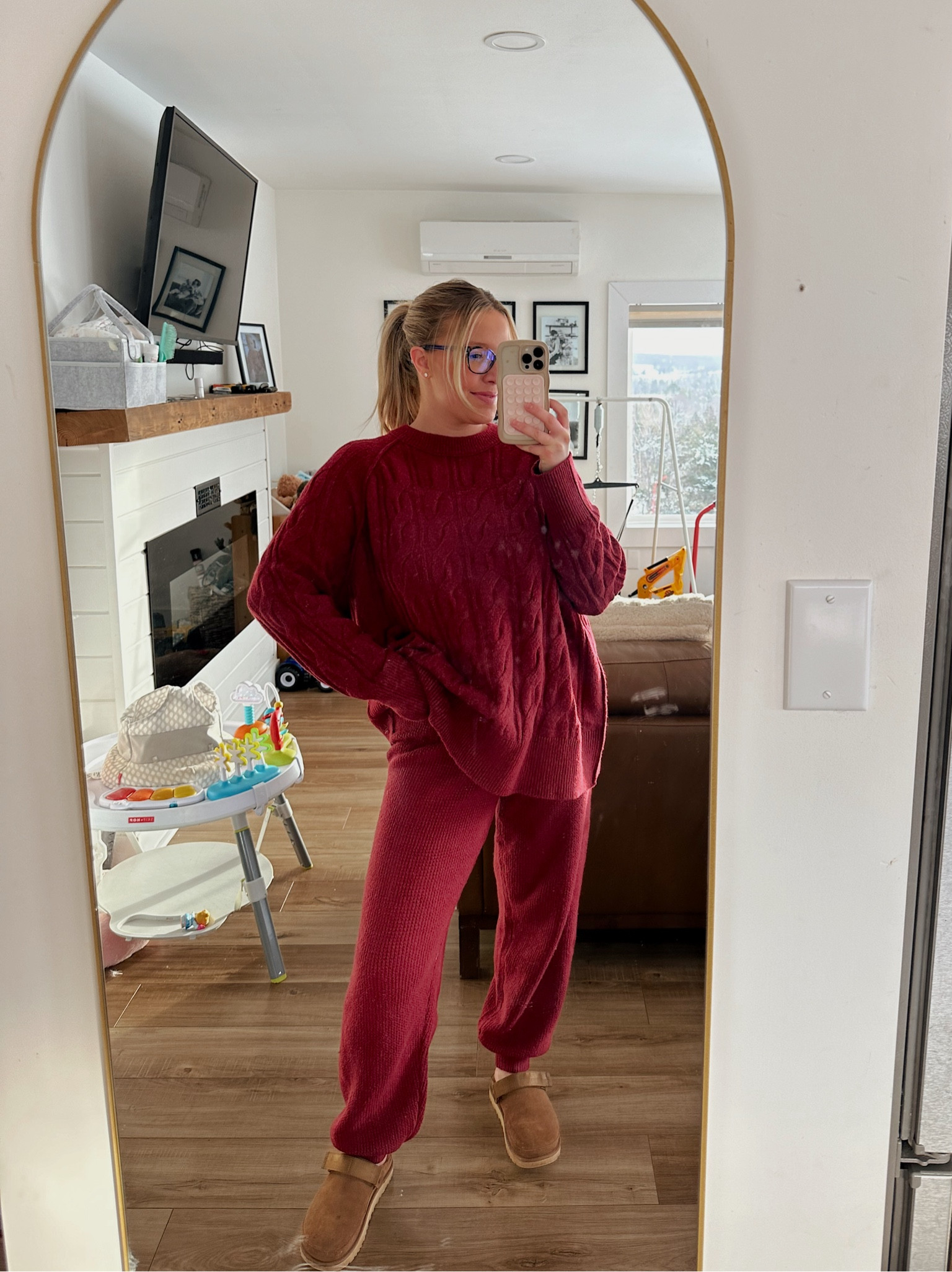 Large in top & med in pants!

#LTKcanada #LTKfamily #LTKwinter