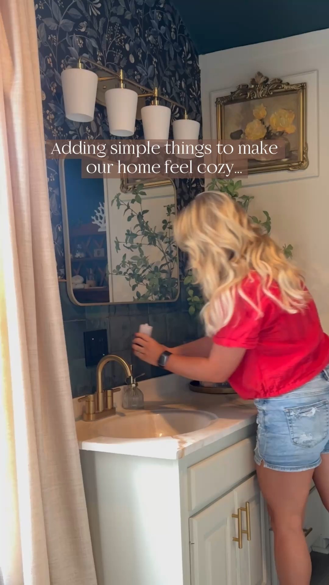 Cute night light to make any space cozy! 