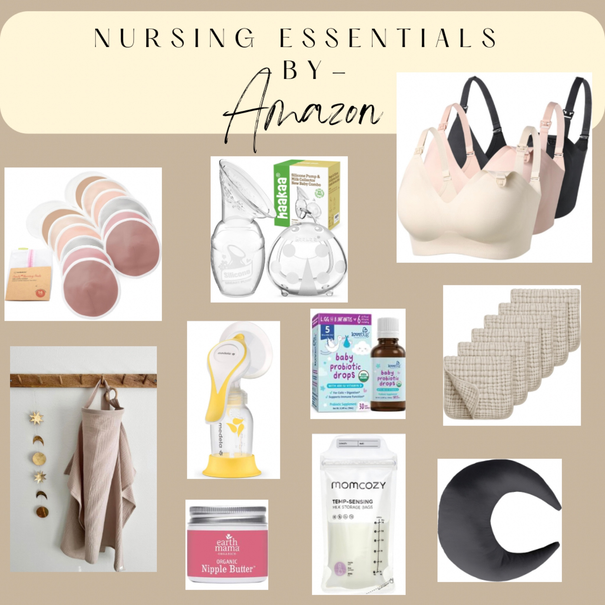 Nursing essentials that work for us, and hopefully they are useful for you.