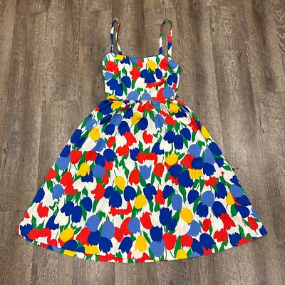 VTG Lanz Dress Womens 00? Sex And The City Carrie Bradshaw Tulip Originals 70s | eBay US