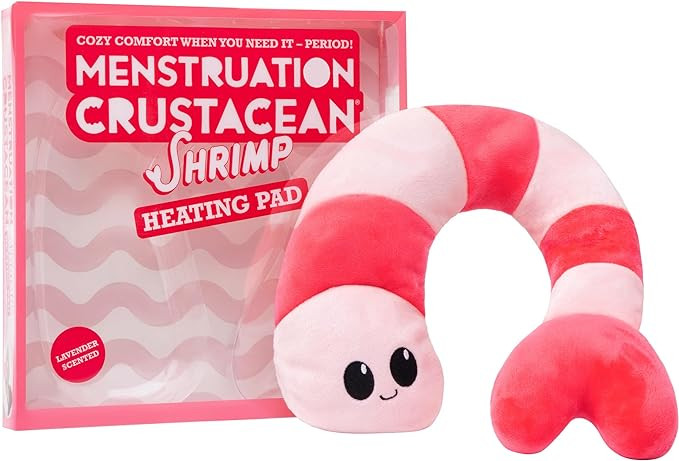 Menstruation Crustacean Lobster – The Original Viral Cuddly & Cute Plush Lavender Scented Heati... | Amazon (US)
