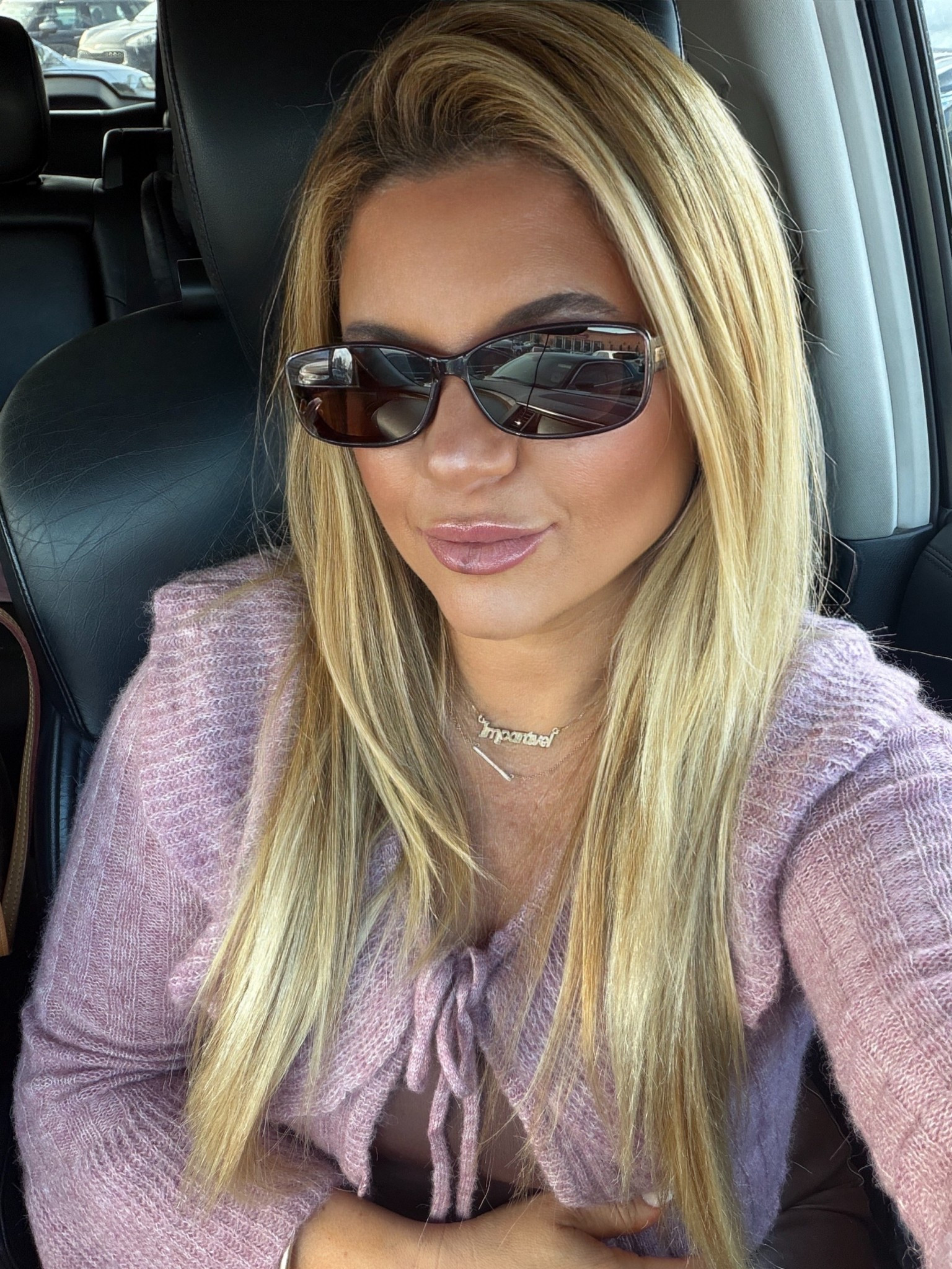 Soft, cozy, and the prettiest pop of purple 💜
This lightweight cardigan is perfect for layering and has the sweetest feminine vibe, while these purple sunglasses instantly elevate the look. Easy, comfy, and chic for everyday wear—linking both favorites for you! ✨
Cardigan - wearing the XS
Compression tank - XS

#LTKootd #LTKPetite #LTKOver40