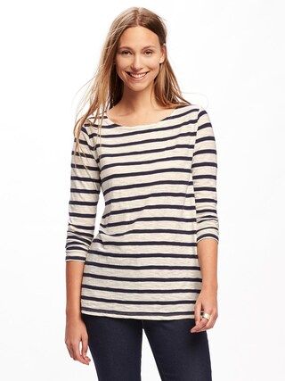 Relaxed Mariner-Stripe Tee for Women | Old Navy US