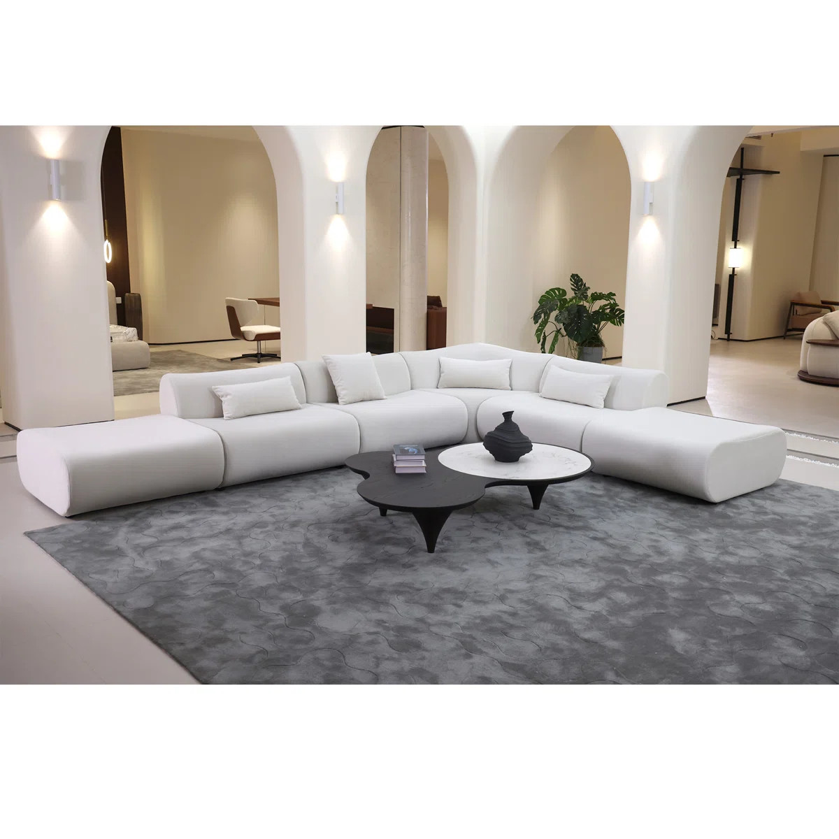 WPFurniture Vivienne Collection Luxury L-shape Sectional Sofa | Wayfair | Wayfair North America
