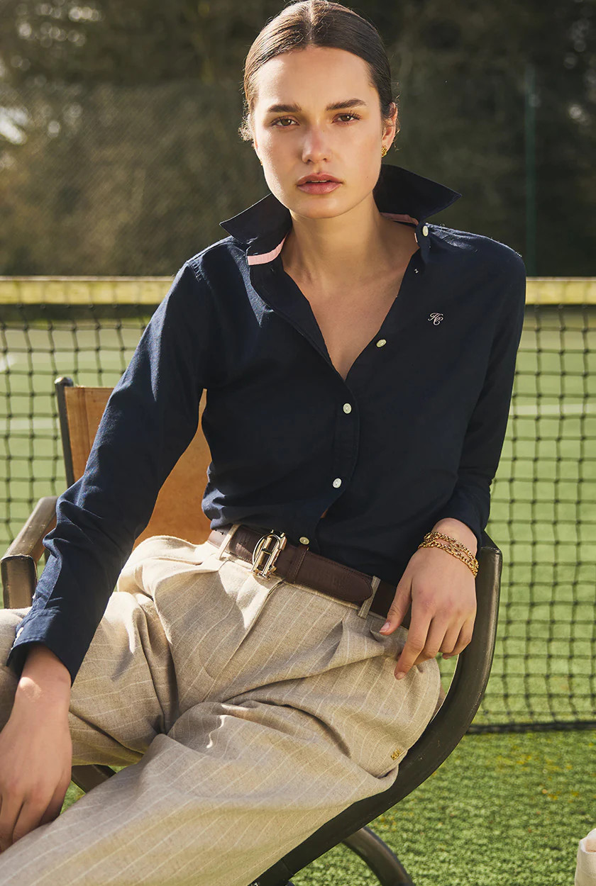 Oxford Shirt (Ink Navy) | Holland Cooper