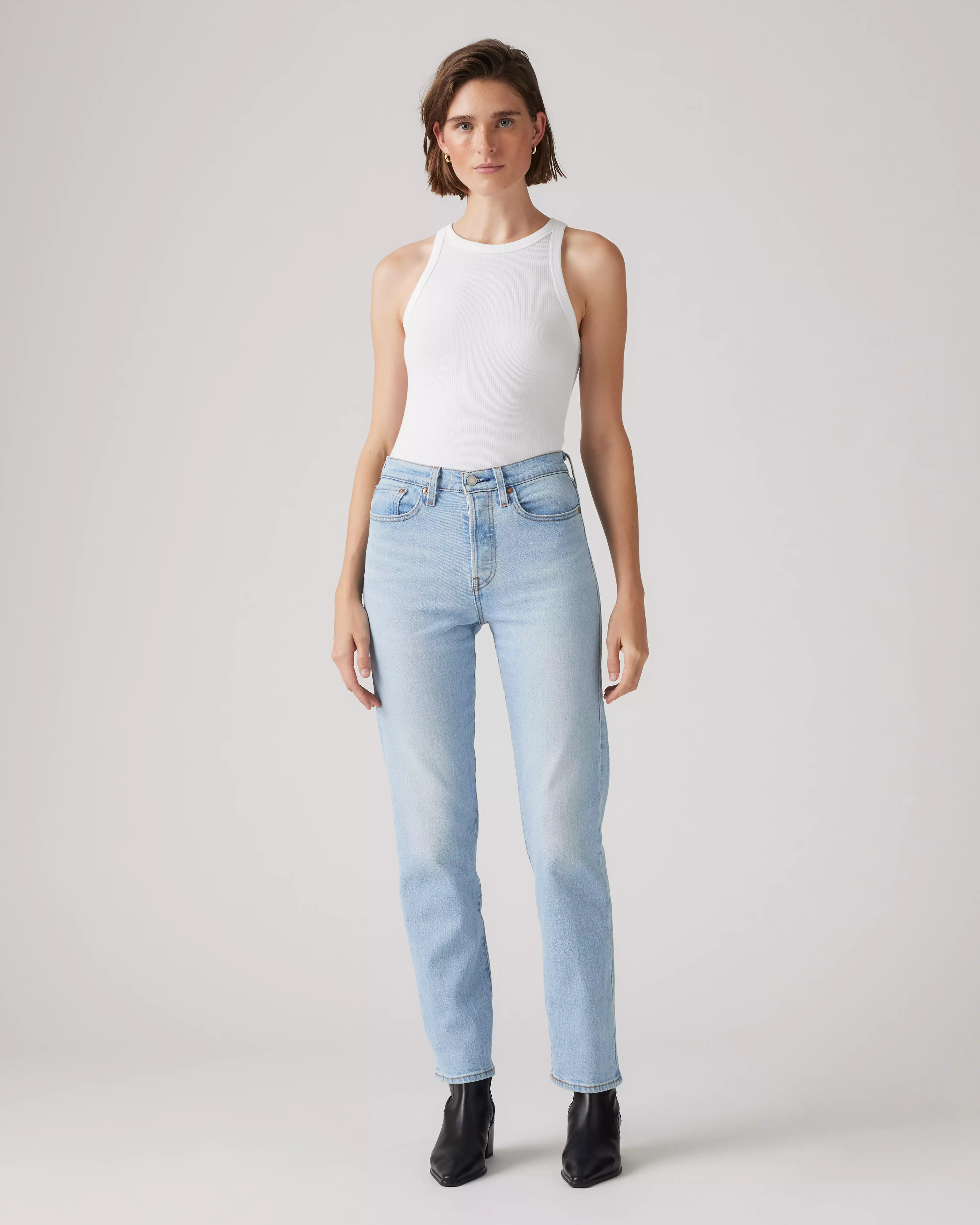 Wedgie Straight Ankle Women's Jeans - Light Wash | Levi's® US | Levi's US