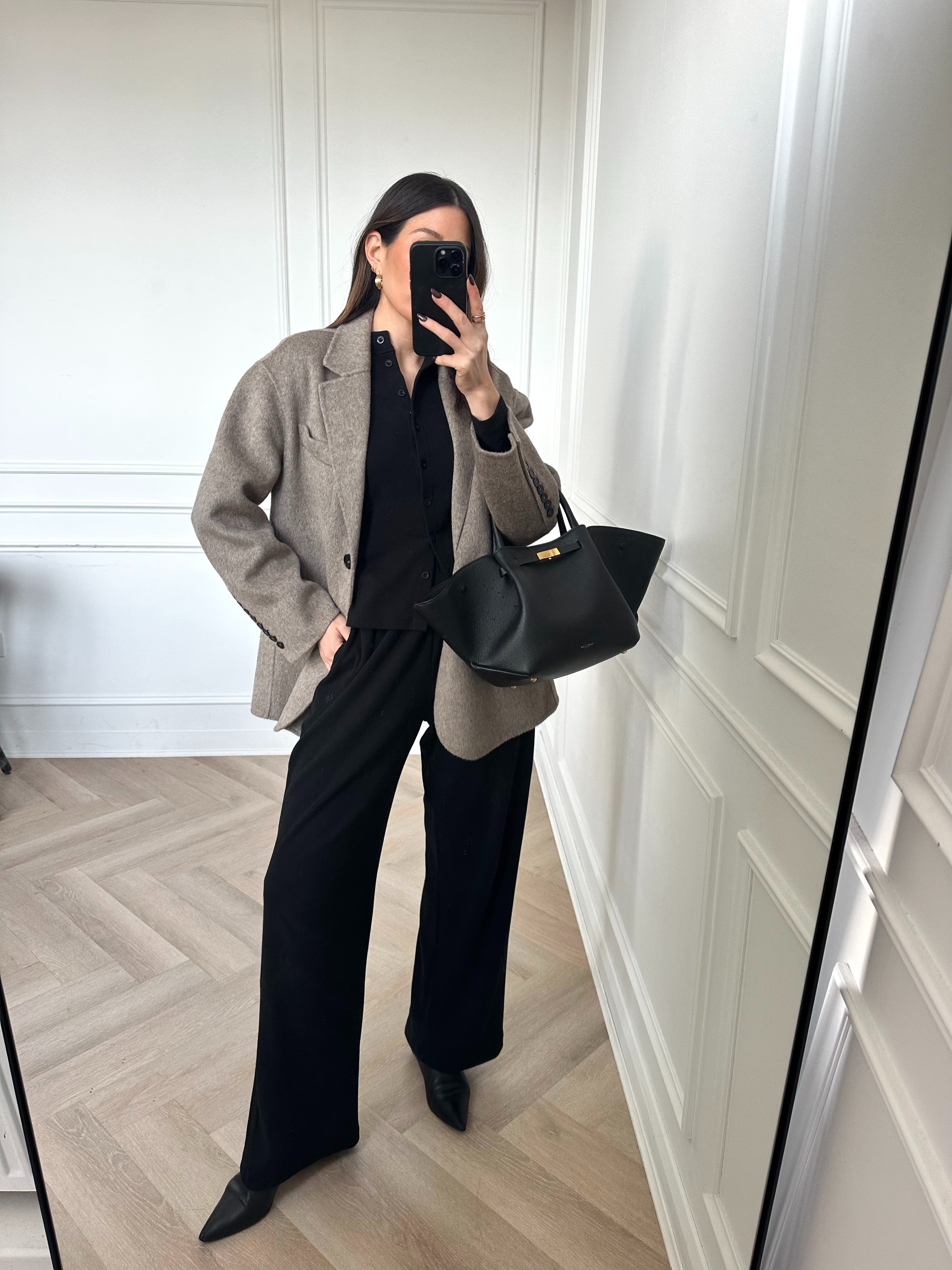 Styling WAT The Brand Ribbed Set for the office 🖤 

 #LTKuk #LTKwinter #LTKstyletip