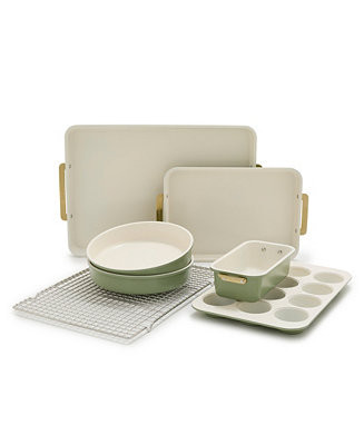 Reserve Healthy Ceramic Nonstick 7-Pc. Bakeware Set | Macy's