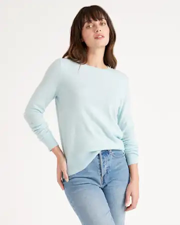 The $50 Cashmere Crewneck Sweater | Quince | Quince