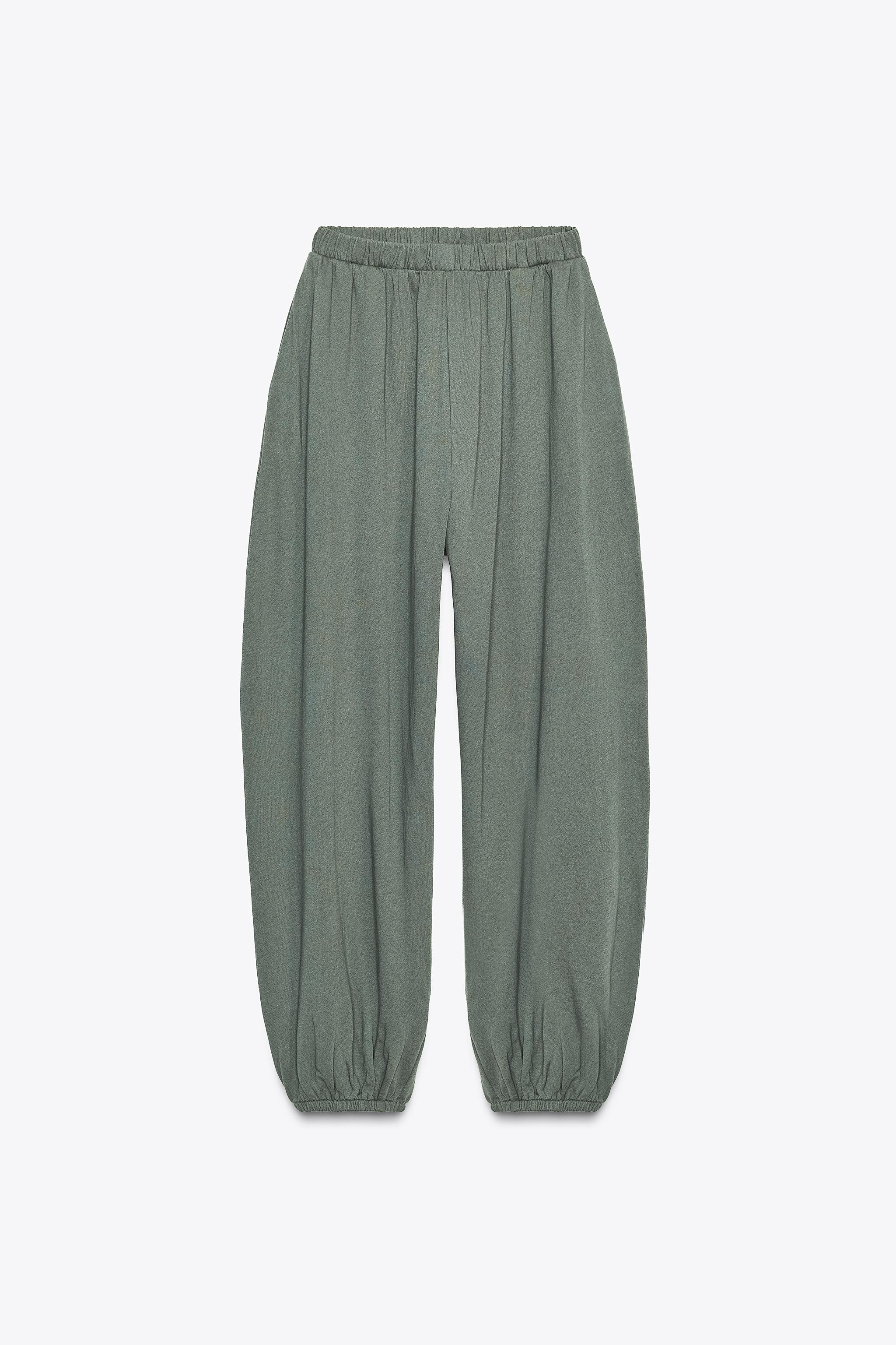 PLUSH BALLOON PANTS | Zara US