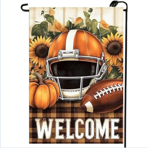 Fall Football Garden Flags for Outside 12x18 Double Sided | Amazon (US)