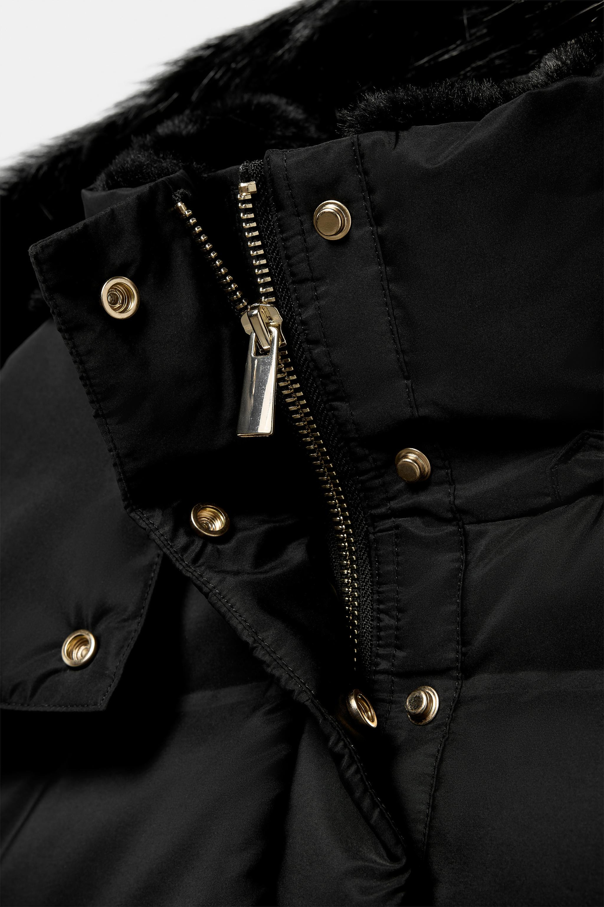 WATER REPELLENT WINDPROOF HOODED DOWN JACKET | Zara US