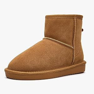 Weestep Women's Classic Faux Fur Slip On Winter Ankle Snow Boots | Amazon (US)