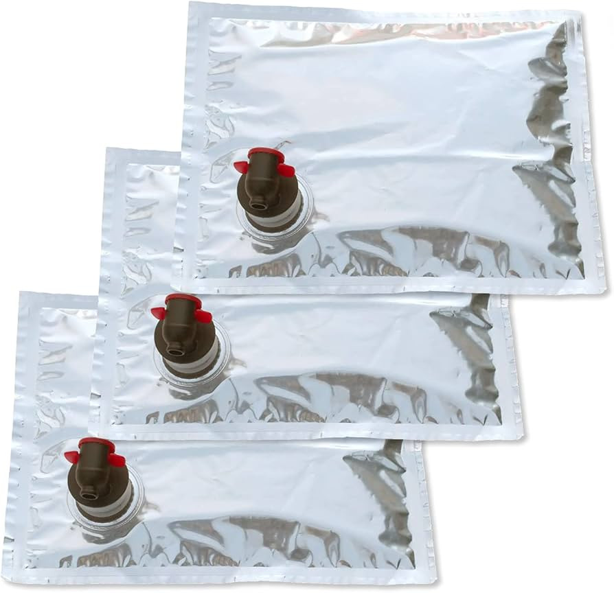 PortoVino Refill Dispenser Bag Compatible with Wine Purse - 3 Pack Spout of 50oz. Each (1.5L) Fla... | Amazon (US)