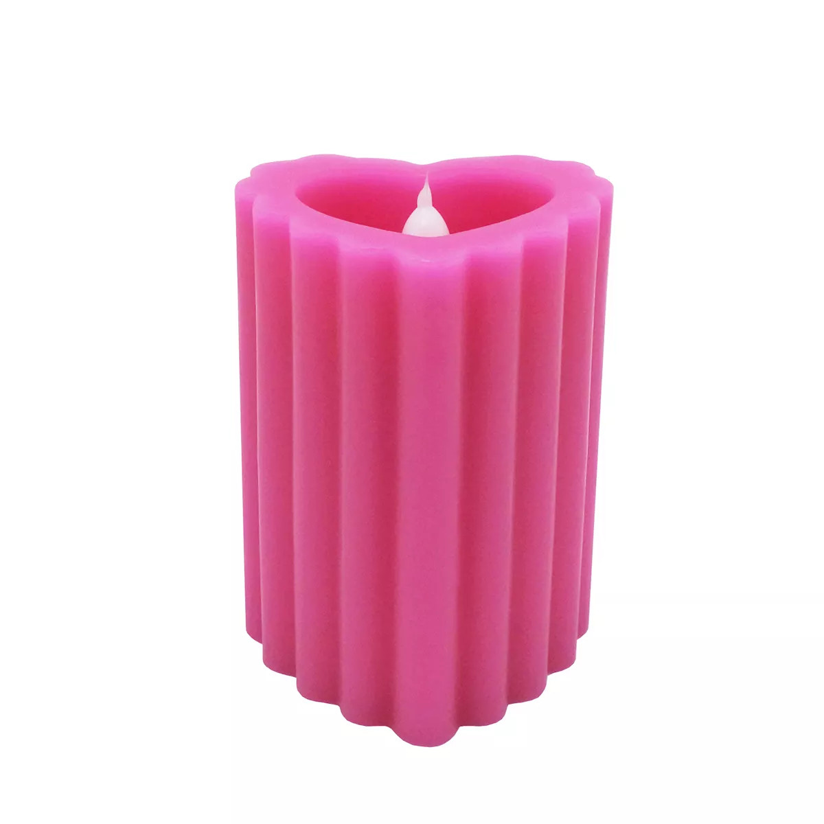 Celebrate Together™ Valentine's Day Small Heart Shape LED Pillar Candle | Kohl's