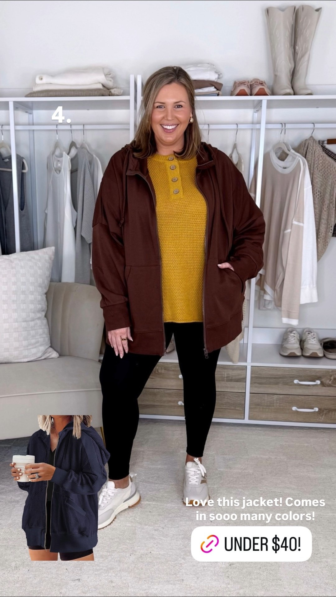 Love this jacket! Comes in sooo many colors! Wearing a 3X in the top and jacket, XXL in the leggings!

Plus size fashion, comfy casual, activewear, amazon finds, ootd

#LTKootd #LTKActive #LTKPlusSize