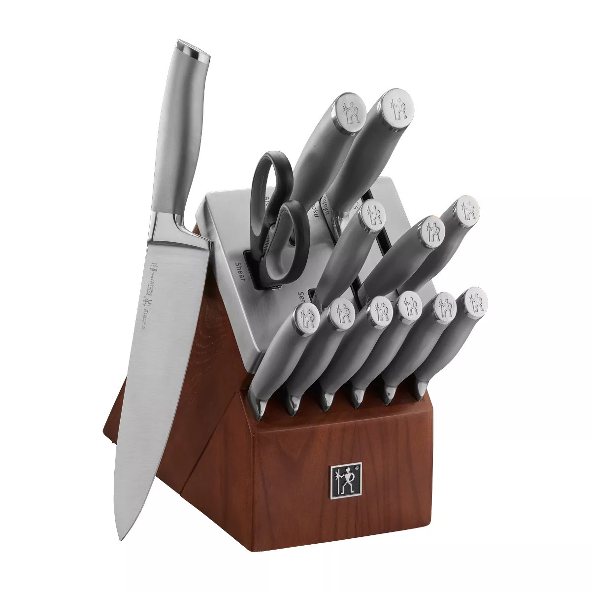 Henckels Modernist 14-pc Self-Sharpening Knife Set with Block, Chef Knife, Paring Knife, Bread Kn... | Target