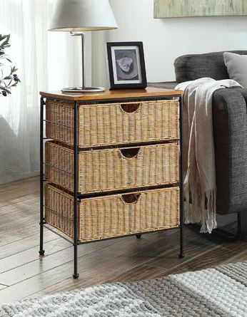 Winston Porter Sonia 3 Drawer Storage Chest | Wayfair North America