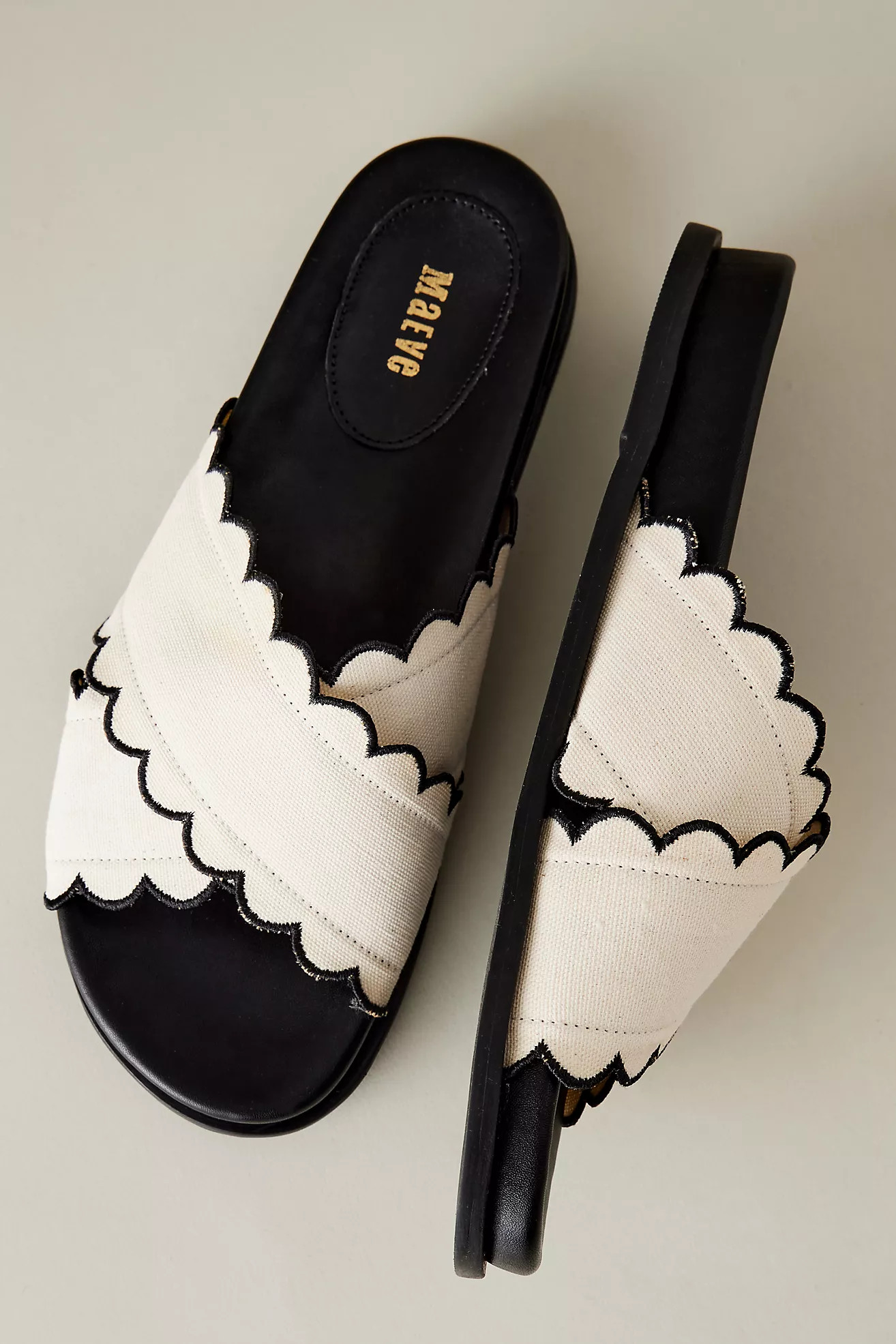 Maeve Scallop Banded Sandals | Anthropologie (UK)