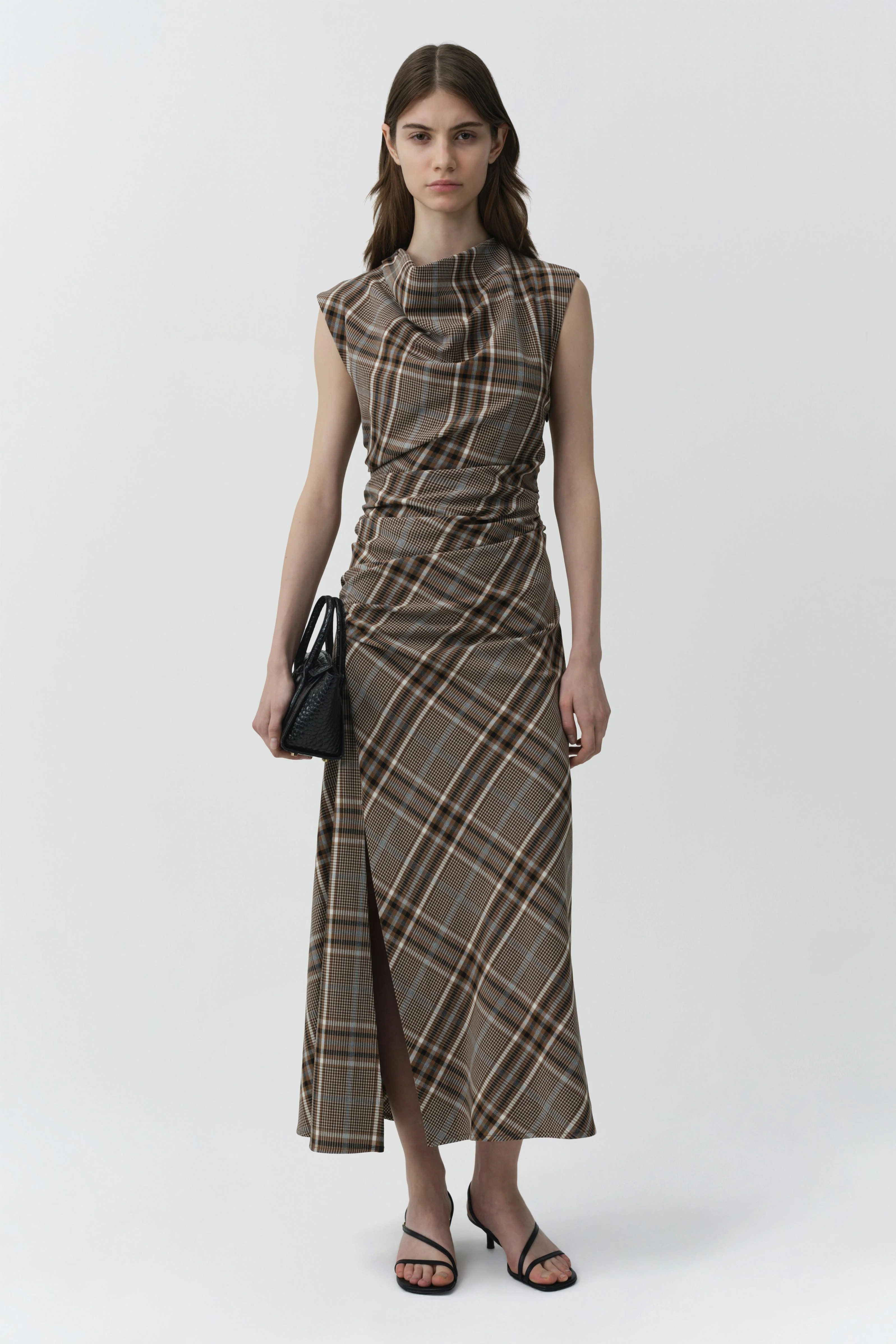 Burke Draped Midi Dress | Simkhai
