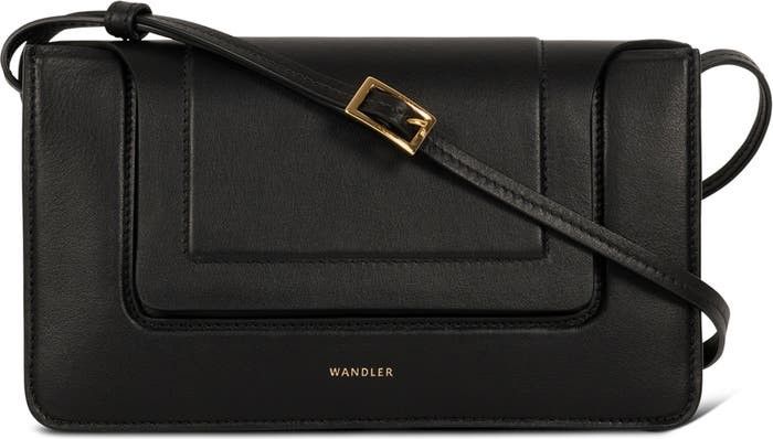 Mini Penelope Leather Shoulder Bag Black Bag Black Bags Spring Outfits Budget Fashion | Nordstrom